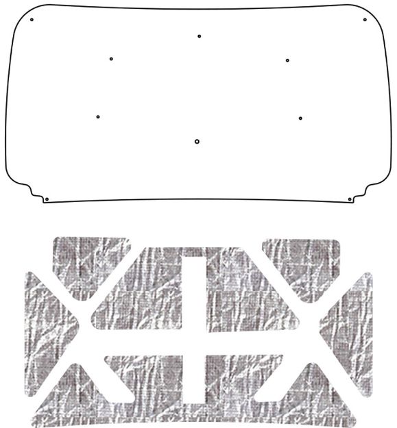 Picture of 2011-2016 Ford F-250 AcoustiHood Under-Hood Insulation and Sound Barrier Kit