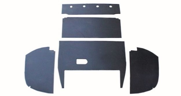 Picture of 1935-1936 Ford Tudor & Fordor AcoustiTrunk Sound & Heat Barrier Kit by QuietRide Solutions