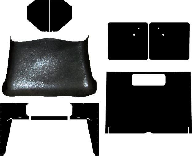 Picture of 1940-1947 Ford Truck QuietRide Solutions AcoustiTrunk Sound & Heat Barrier Kit