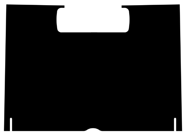 Picture of 1940-1947 Ford Truck Restomod AcoustiTrunk Rear Cab Cover by QuietRide Solutions in ABS Leather