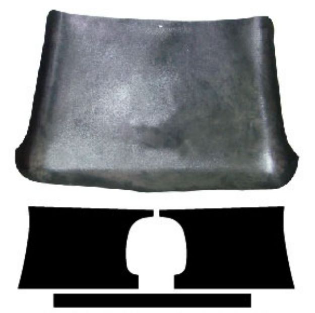 Picture of 1948-1952 Ford Truck AcoustiShield Molded Headliner & Rear Quarter Panels Set in ABS Leather