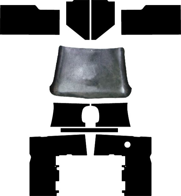 Picture of 1948-1952 Ford Truck QuietRide AcoustiTrunk Sound & Heat Barrier Kit