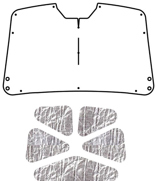 Picture of 1952-1954 Ford AcoustiTrunk Sound & Heat Barrier Kit by QuietRide Solutions