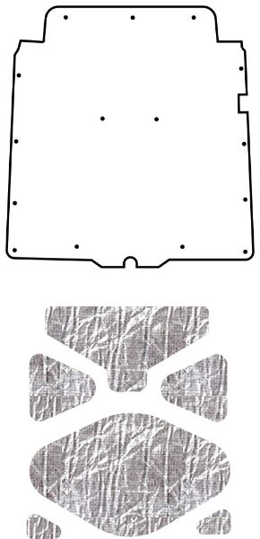 Picture of 1959 Ford AcoustiHood Under-Hood Insulation and Sound Barrier Kit