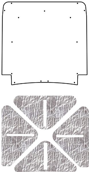 Picture of 1966 Ford AcoustiHood Under-Hood Insulation & Sound Barrier Kit