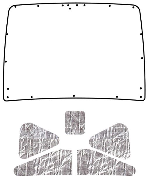 Picture of 1964-1965 Chevelle A-Body AcoustiTrunk Compartment Sound & Heat Barrier Kit