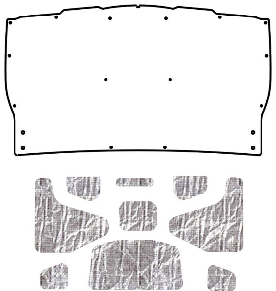 Picture of 1966-1967 Chevelle AcoustiTrunk Sound & Heat Barrier Kit by QuietRide Solutions