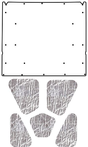 Picture of 1968-1969 Buick Skylark AcoustiHood Under-Hood Insulation and Sound Barrier Kit