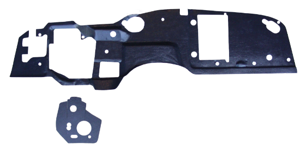 Picture of 1968-1972 GM A-Body El Camino QuietRide Firewall Insulator Pad with Heat Sound Barrier