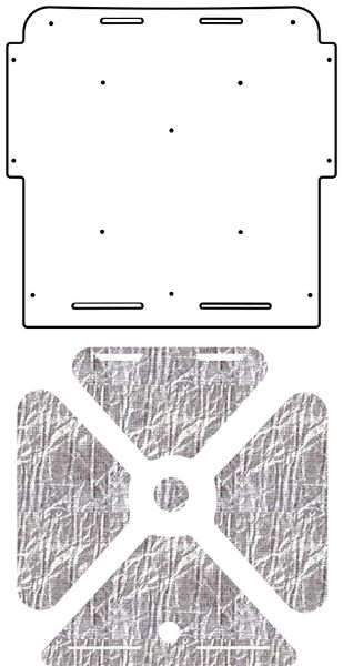 Picture of 1970-1972 Chevrolet Monte Carlo AcoustiHood Under-Hood Insulation and Sound Barrier Kit
