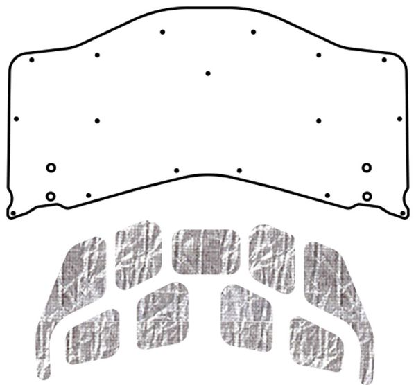 Picture of 1973-1975 Pontiac A-Body AcoustiTrunk Compartment Sound & Heat Barrier Kit
