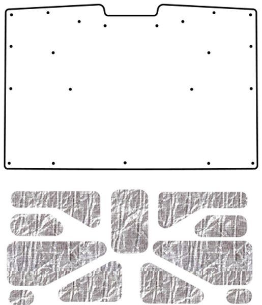 Picture of 1981-87 GMC Truck QuietRide AcoustiHood Under Hood Cover Kit