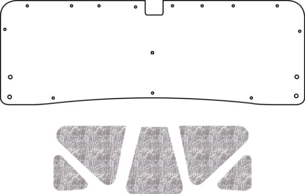 Picture of 1967-1969 Chevy Camaro AcoustiTrunk Sound & Heat Barrier Kit