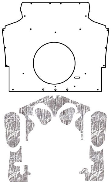 Picture of 1975-1981 Chevrolet Camaro AcoustiHood Under-Hood Insulation and Sound Barrier Kit
