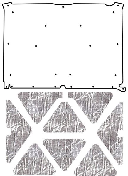 Picture of 1978-1980 Oldsmobile Cutlass G-Body AcoustiHood Under-Hood Insulation & Sound Barrier Kit
