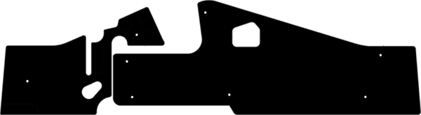 Picture of 1967-1969 Mopar A-Body QuietRide Firewall Insulator Pad with Heat & Sound Barrier