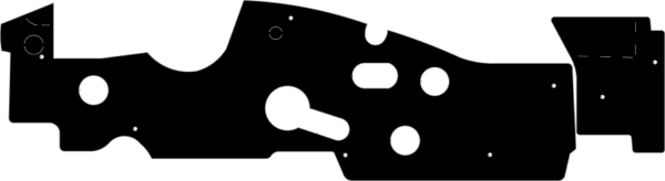 Picture of 1966-1970 Mopar B-Body QuietRide Firewall Insulator Pad with Heat & Sound Barrier
