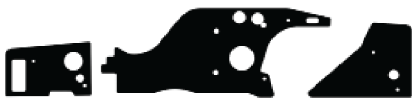 Picture of 1971-1974 Mopar B-Body QuietRide Firewall Insulator with Heat & Sound Barrier