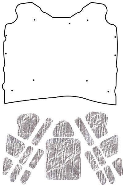 Picture of 2005-2009 Ford Mustang Coupe AcoustiHood Under Hood Cover with HeatShield Insulation Panels