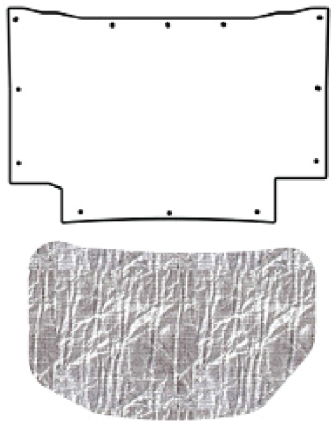 Picture of 1974-1978 Ford Mustang AcoustiHood Under-Hood Insulation and Sound Barrier Kit