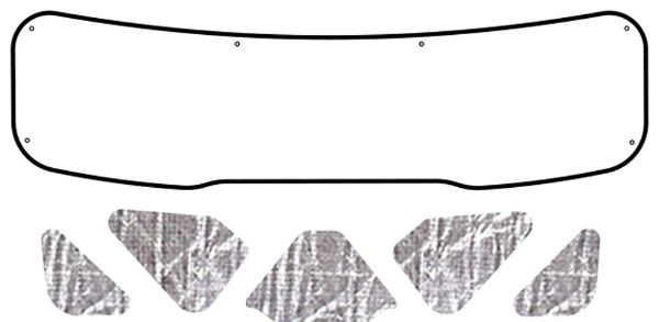 Picture of 1979-1993 Ford Mustang AcoustiTrunk Compartment Sound & Heat Barrier Kit