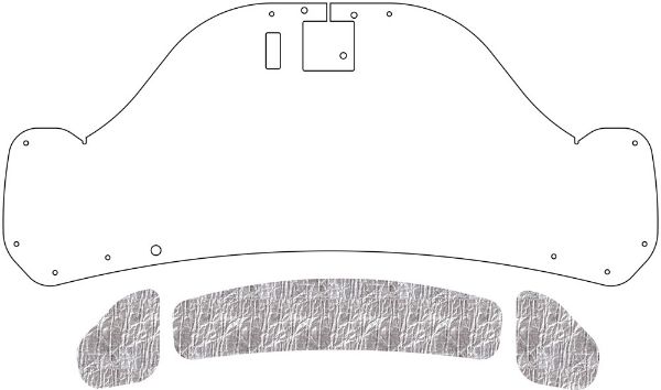 Picture of 1994-1998 Mustang AcoustiTrunk Sound & Heat Barrier Kit by QuietRide Solutions