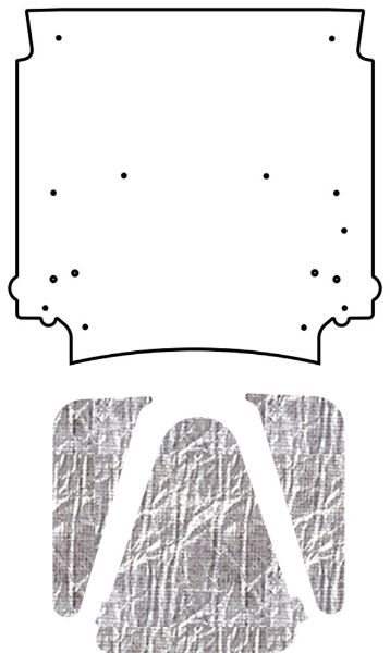 Picture of 1994-1998 Ford SVT Cobra AcoustiHood Under-Hood Insulation and Sound Barrier Kit