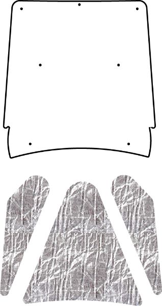 Picture of 1999-2004 Ford SVT Cobra AcoustiHood Under-Hood Insulation and Sound Barrier Kit by QuietRide Solutions