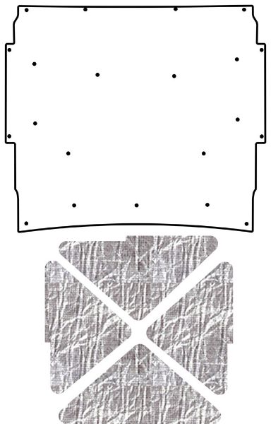 Picture of 1966-67 Nova AcoustiHood Under-Hood Insulation & Sound Barrier Kit by QuietRide Solutions