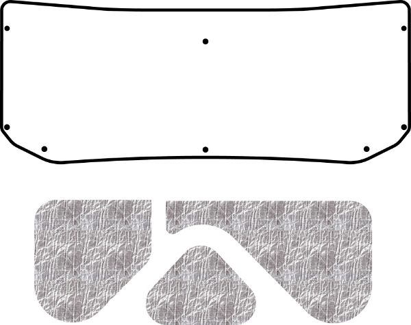 Picture of 1972-1976 Ford Torino QuietRide AcoustiTrunk Sound & Heat Barrier Kit