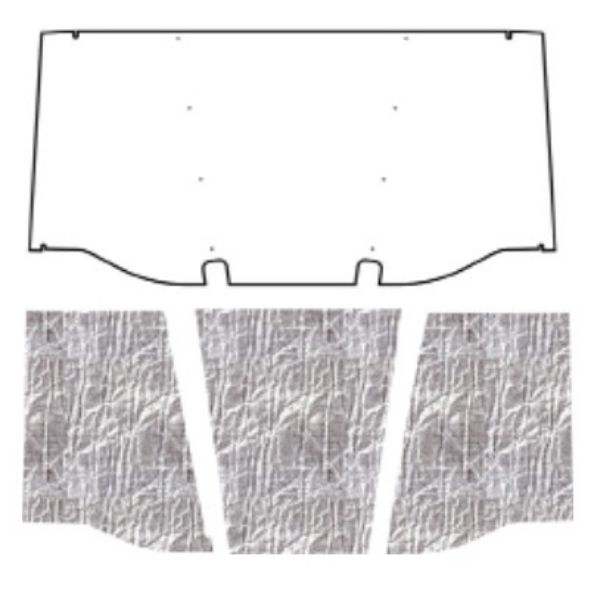 Picture of 1969-1972 Chevrolet C10 Truck AcoustiHood Under-Hood Insulation and Sound Barrier Kit by QuietRide Solutions
