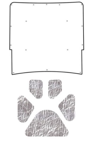 Picture of 1967-1969 Camaro AcoustiHood Under Hood Cover Kit by QuietRide Solutions