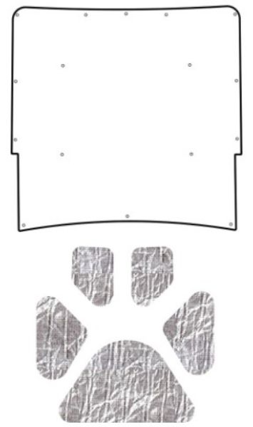 Picture of 1967-69 Camaro F-Body AcoustiHood Under Hood Cover Kit by QuietRide Solutions