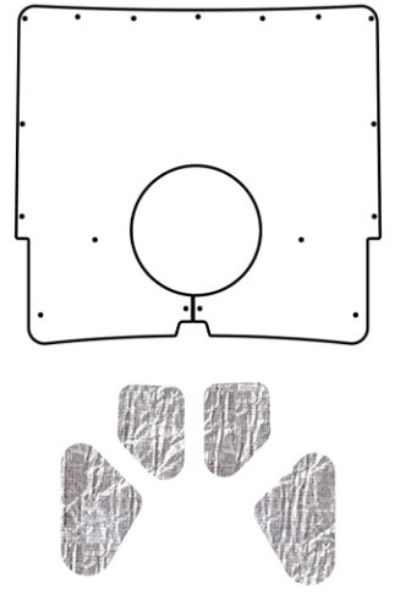 Picture of 1967-1969 Camaro AcoustiHood Under-Hood Insulation & Sound Barrier Kit