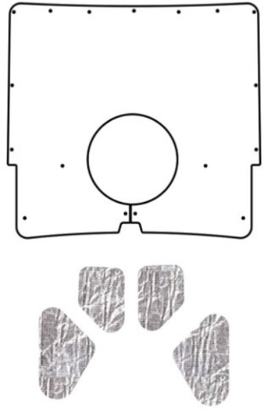 Picture of 1967-69 Camaro AcoustiHood Under-Hood Insulation & Sound Barrier Kit