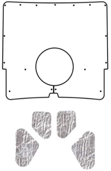 Picture of 1967-1969 Camaro AcoustiHood Under-Hood Insulation and Sound Barrier Kit