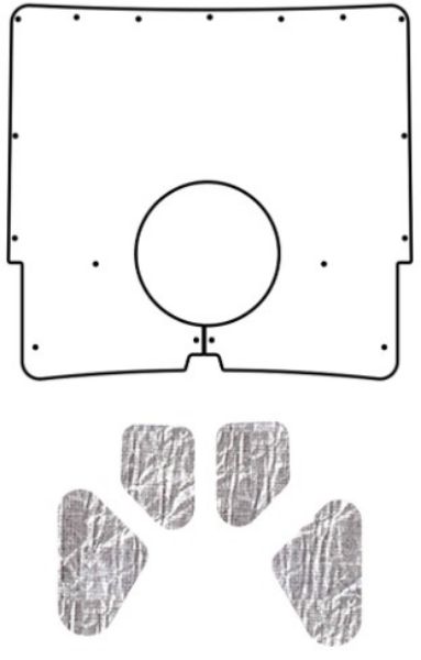 Picture of 1967-1969 Camaro AcoustiHood Under-Hood Insulation & Sound Barrier Kit