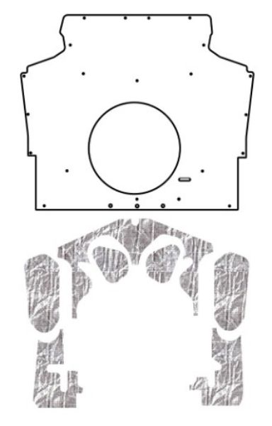 Picture of 1975-81 Camaro F-Body AcoustiHood Induction Under Hood Cover by QuietRide Solutions