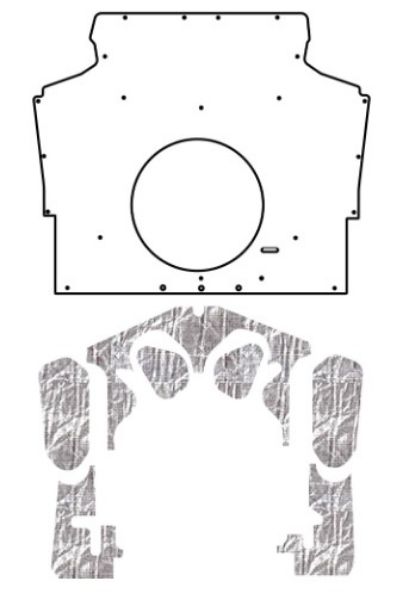 Picture of 1975-1981 Camaro F-Body AcoustiHood Induction Hood Cover Kit by QuietRide Solutions