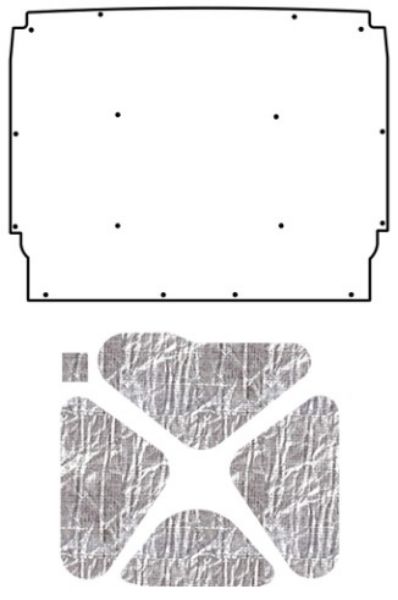 Picture of 1962-65 Nova QuietRide Solutions AcoustiHood Under Hood Cover Kit