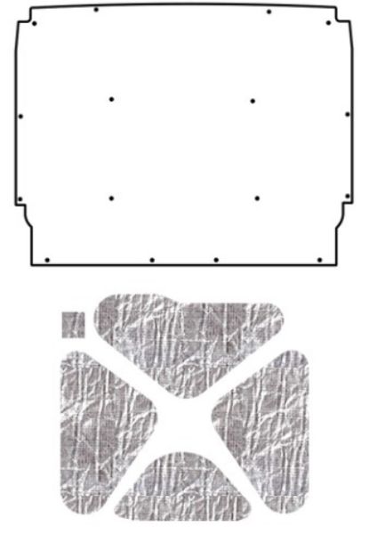 Picture of 1962-65 Chevrolet Nova QuietRide Solutions AcoustiHood Under Hood Cover Kit with Heatshield Panels