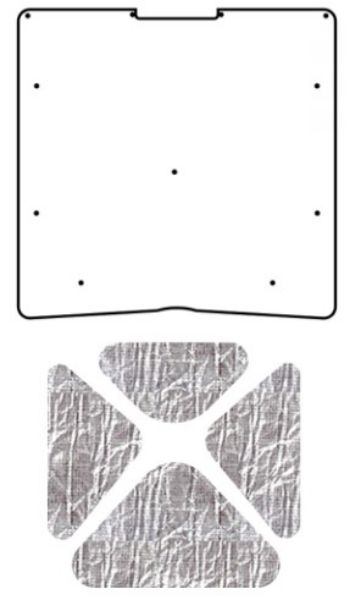 Picture of 1968-1972 Chevrolet Nova QuietRide AcoustiHood Under Hood Cover Kit