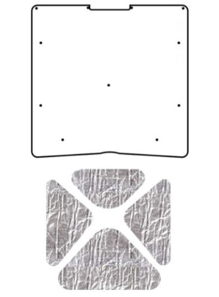 Picture of 1968-72 Nova QuietRide AcoustiHood Under Hood Cover Kit with Heatshield Panels and Installation Accessories
