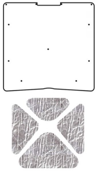 Picture of 1968-1972 Nova QuietRide AcoustiHood Under-Hood Insulation & Sound Barrier Kit
