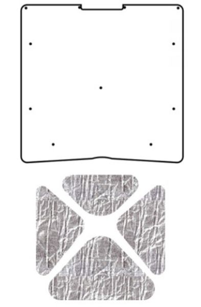 Picture of 1968-72 Nova QuietRide AcoustiHood Under Hood Cover Kit with Heatshield Panels and Installation Supplies