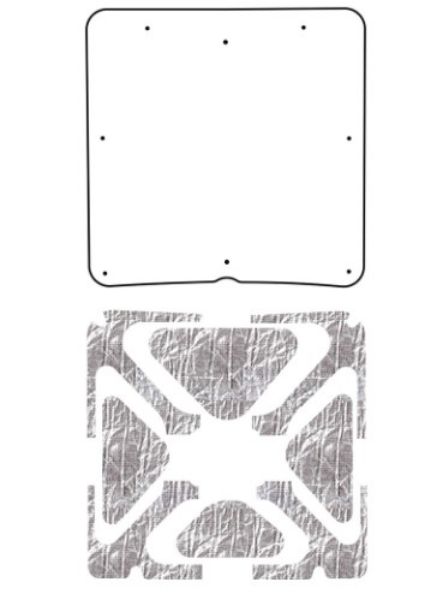 Picture of 1973-77 Nova QuietRide AcoustiHood Cover Kit with Heatshield Panels and Installation Accessories