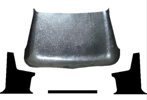 Picture of 1938-1939 Ford Truck AcoustiShield Molded Headliner & Quarter Panels Leather Grain ABS