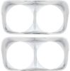 Picture of 1968 Impala / Caprice / Bel Air / Biscayne  Front Headlamp Bezels