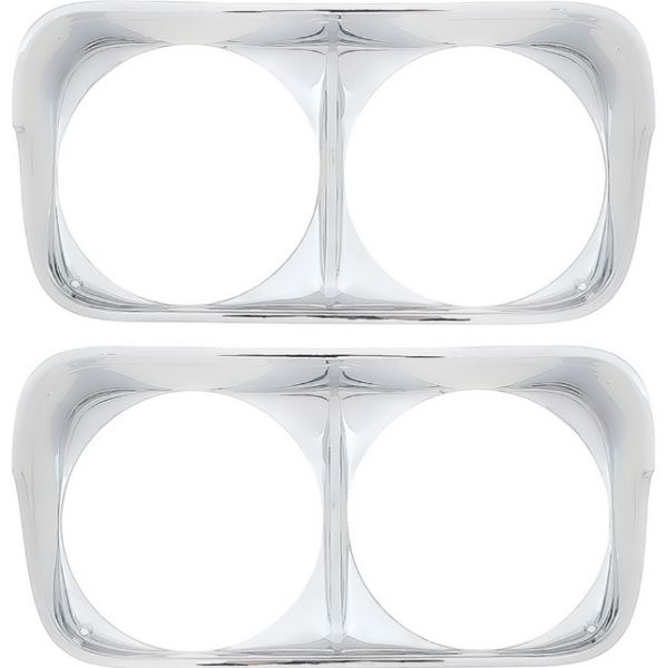 Picture of 1968 Impala / Caprice / Bel Air / Biscayne  Front Headlamp Bezels