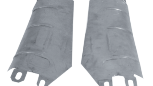 Picture of 1970-1974 E-Body Vans Auto Muffler Heat Shield Pair